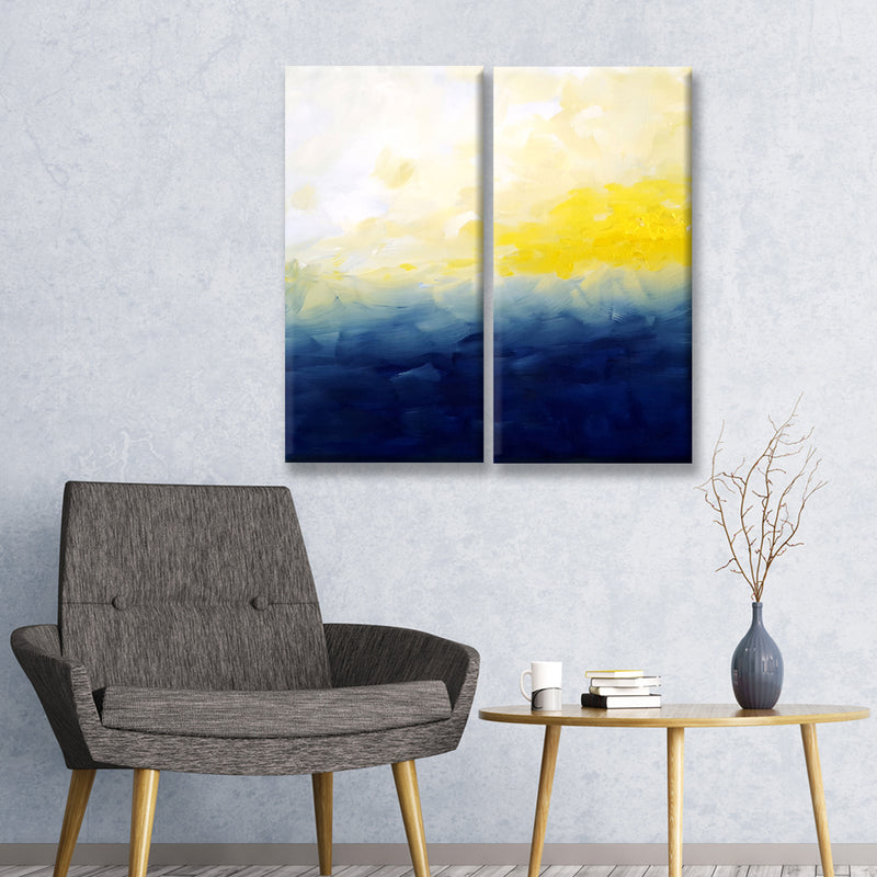 Good Day for a Sail' 2-Pc Wrapped Canvas Abstract Wall Art Set
