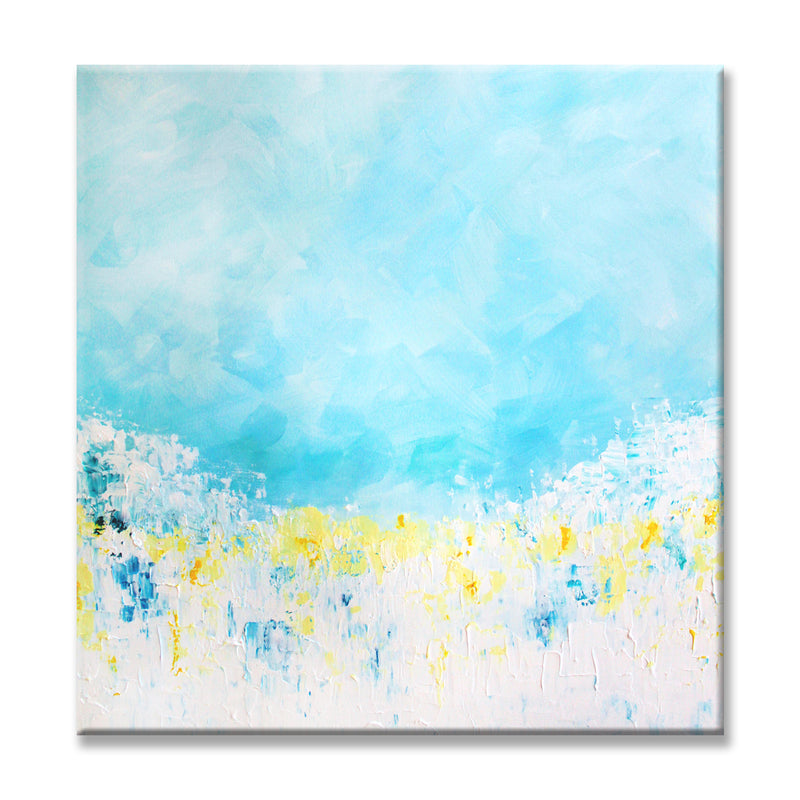 Sweet Bliss' Wrapped Canvas Abstract Wall Art