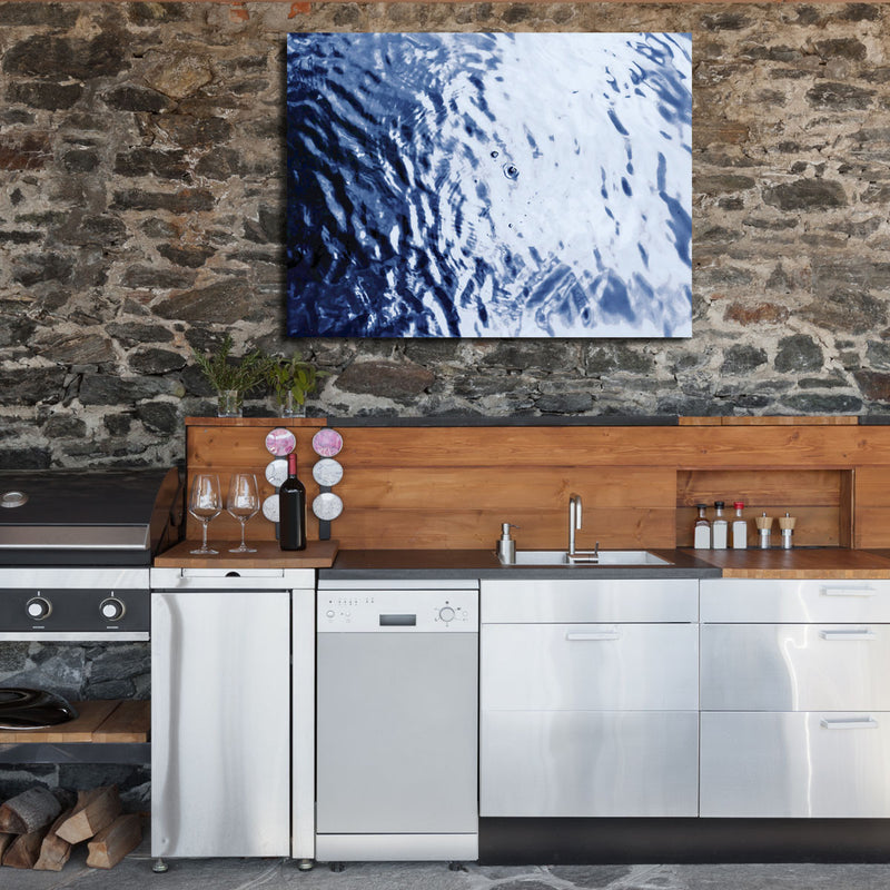 Ready2HangArt Indoor/Outdoor Wall Décor 'Blue Tranquility III' in ArtPlexi by NXN Designs