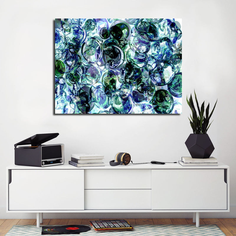 Ready2HangArt Indoor/Outdoor Wall Décor 'Color Clusters' in ArtPlexi by NXN Designs