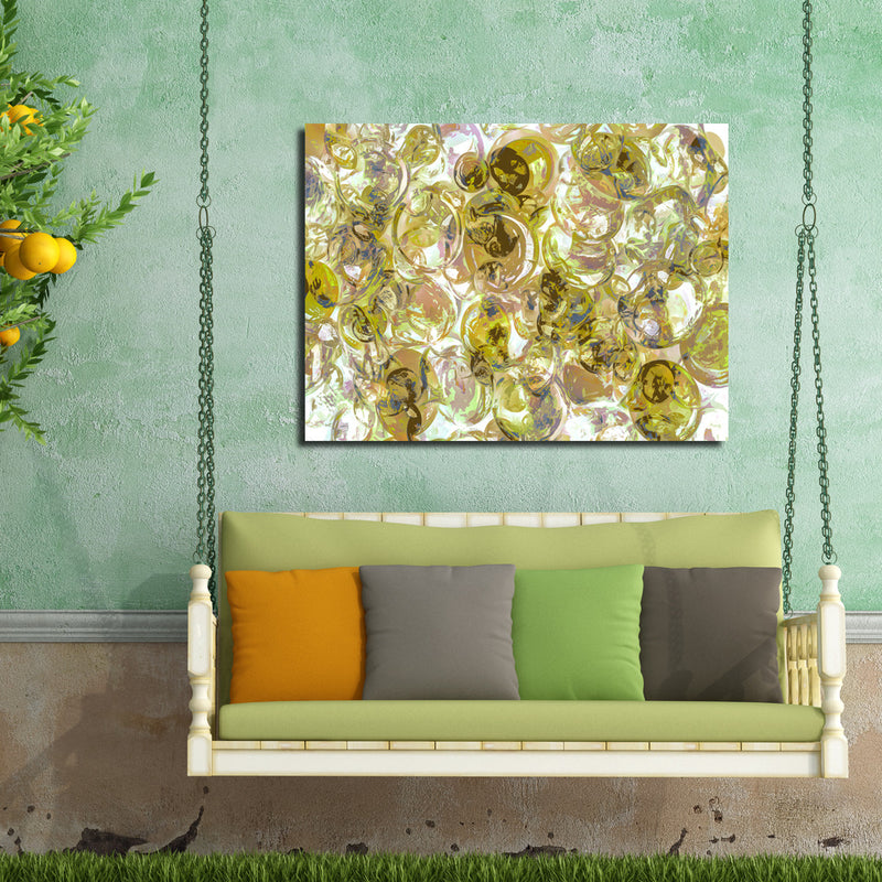 Ready2HangArt Indoor/Outdoor Wall Décor 'Color Clusters IV' in ArtPlexi by NXN Designs