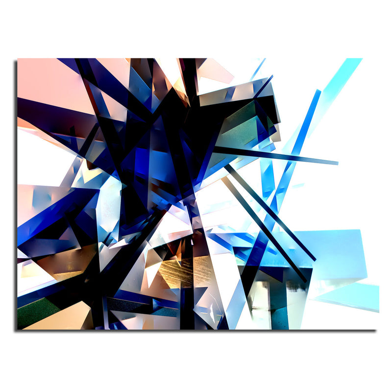 Ready2HangArt Indoor/Outdoor Wall Décor 'Vibrant Geo' in ArtPlexi by NXN Designs