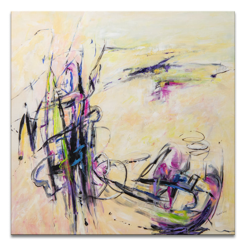 One of a Kind Original 'Tie the Knot' by Karen H. Salup