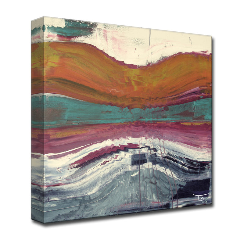Aqueous Trance X' Wrapped Canvas Wall Art