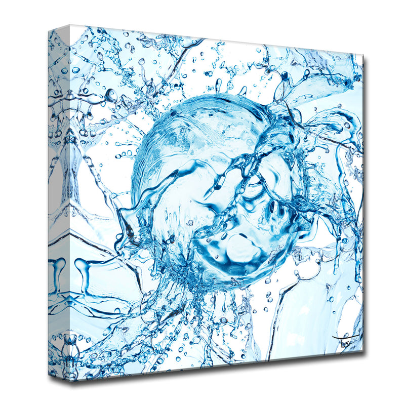 Aqueous Trance XIX' Wrapped Canvas Wall Art