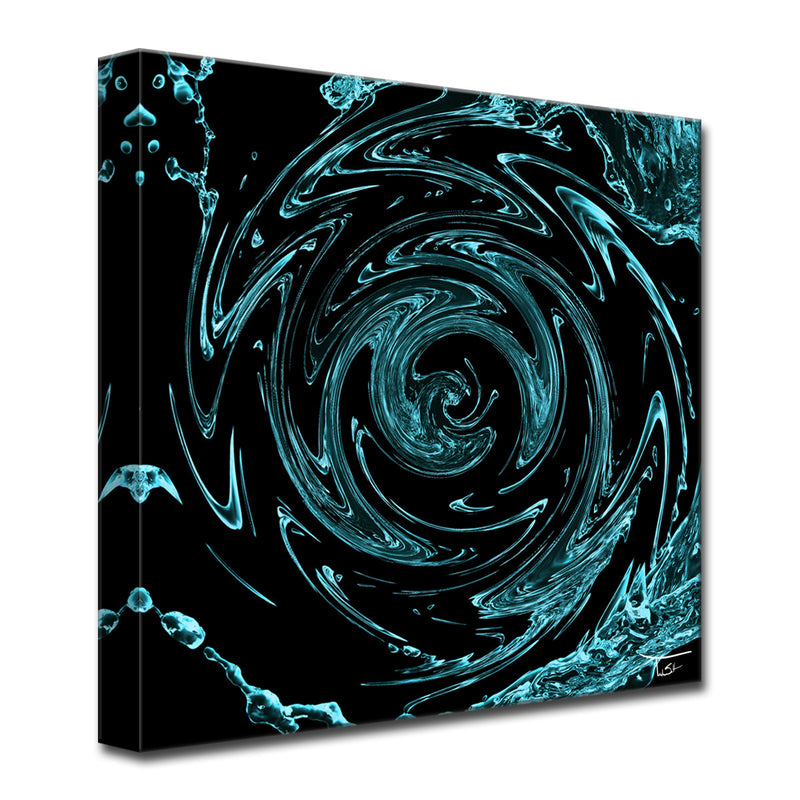 Aqueous Trance XX' Wrapped Canvas Wall Art