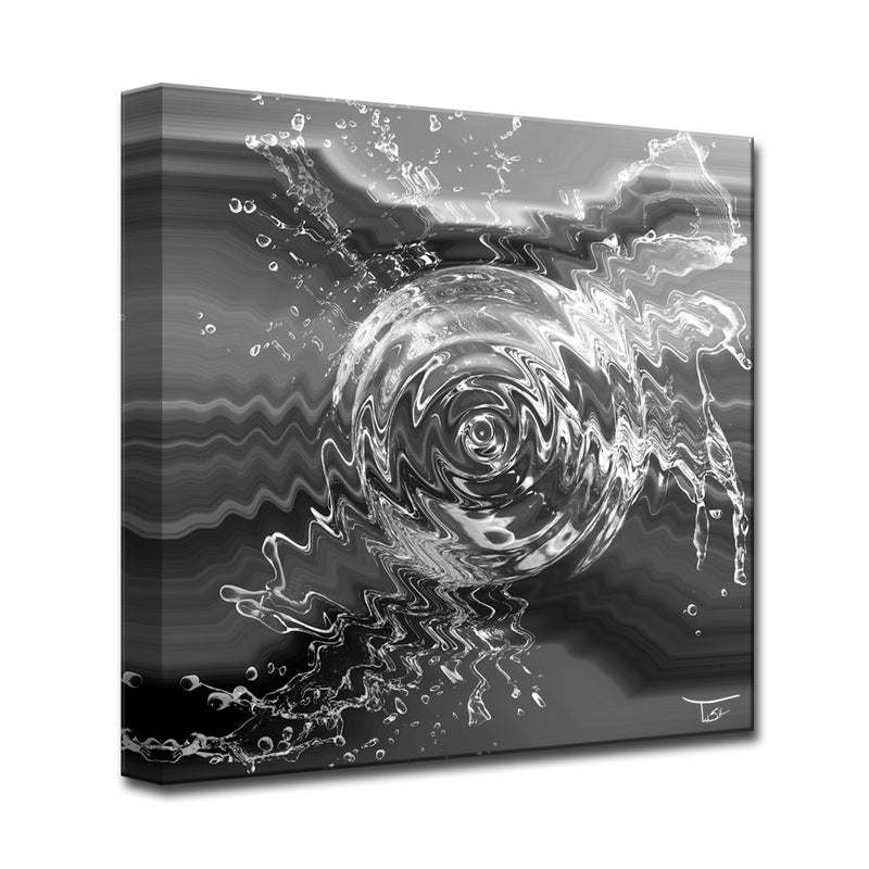Aqueous Trance XXII' Wrapped Canvas Wall Art