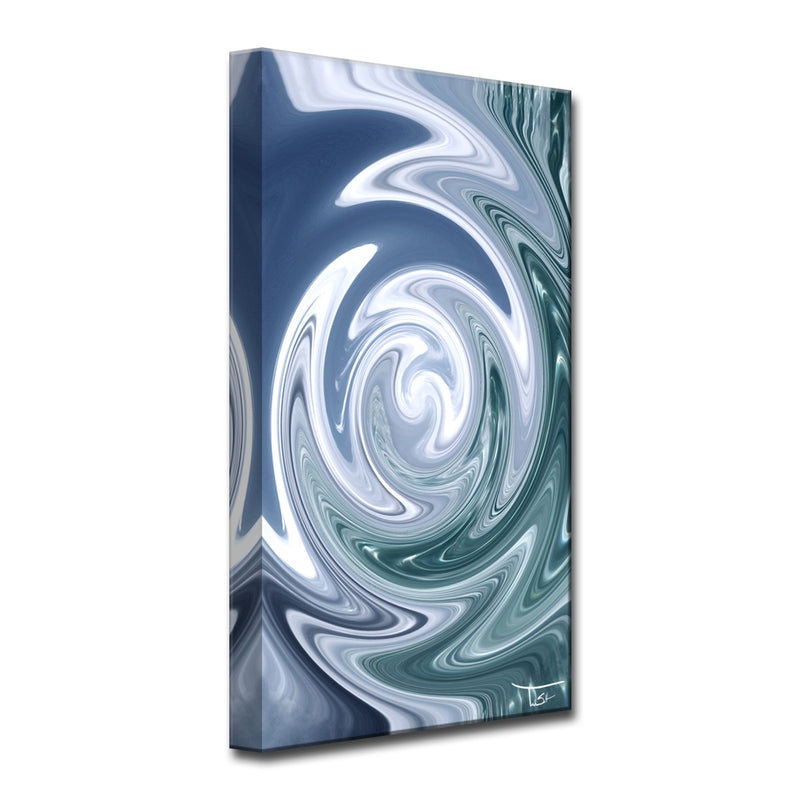 Aqueous Trance XXVI' Wrapped Canvas Wall Art