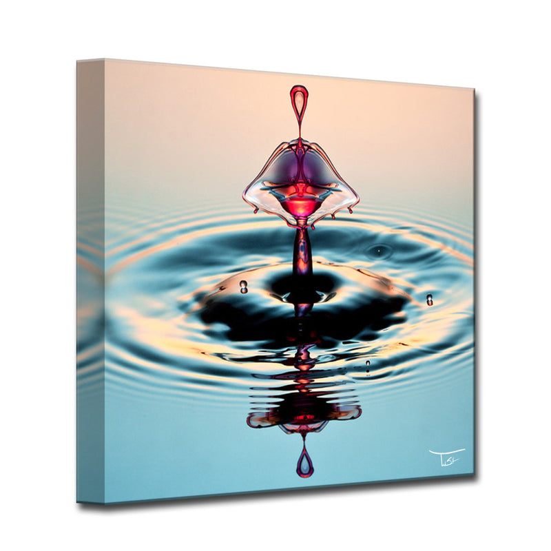 Aqueous Trance XXVIII' Wrapped Canvas Wall Art