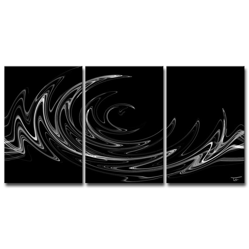 'Aqueous Trance VI' Wrapped Canvas Wall Art Set