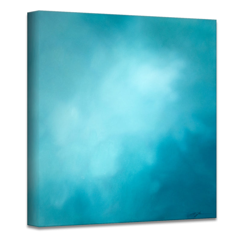 Underwater Clouds XII' Wrapped Canvas Wall Art