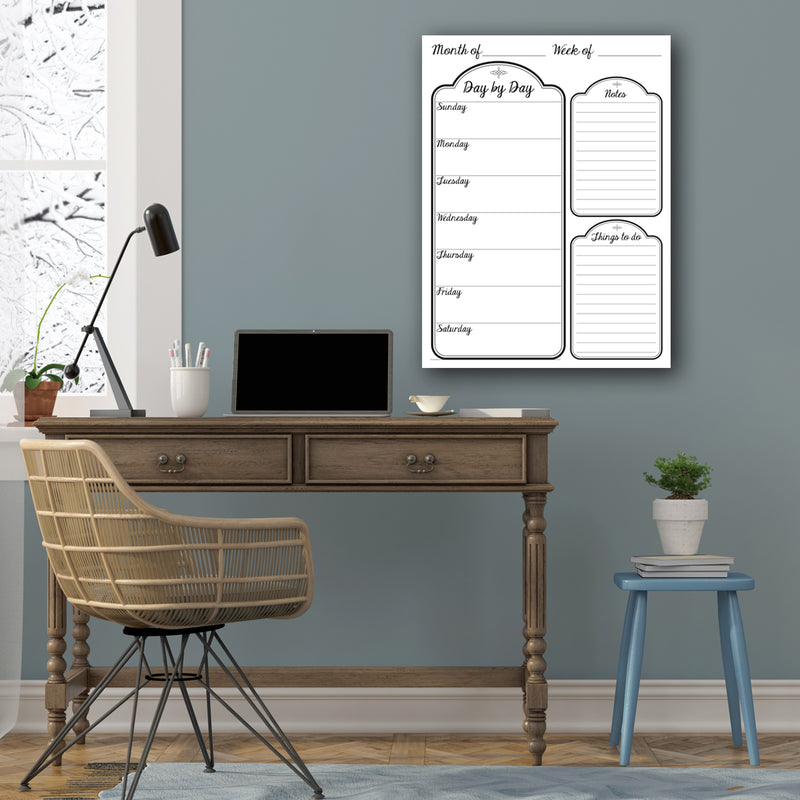 R2H Methods 'Day by Day' Dry Erase Daily Planner on ArtPlexi