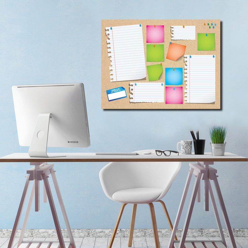 R2H Methods 'Cork Board' Dry Erase Memo Board on ArtPlexi