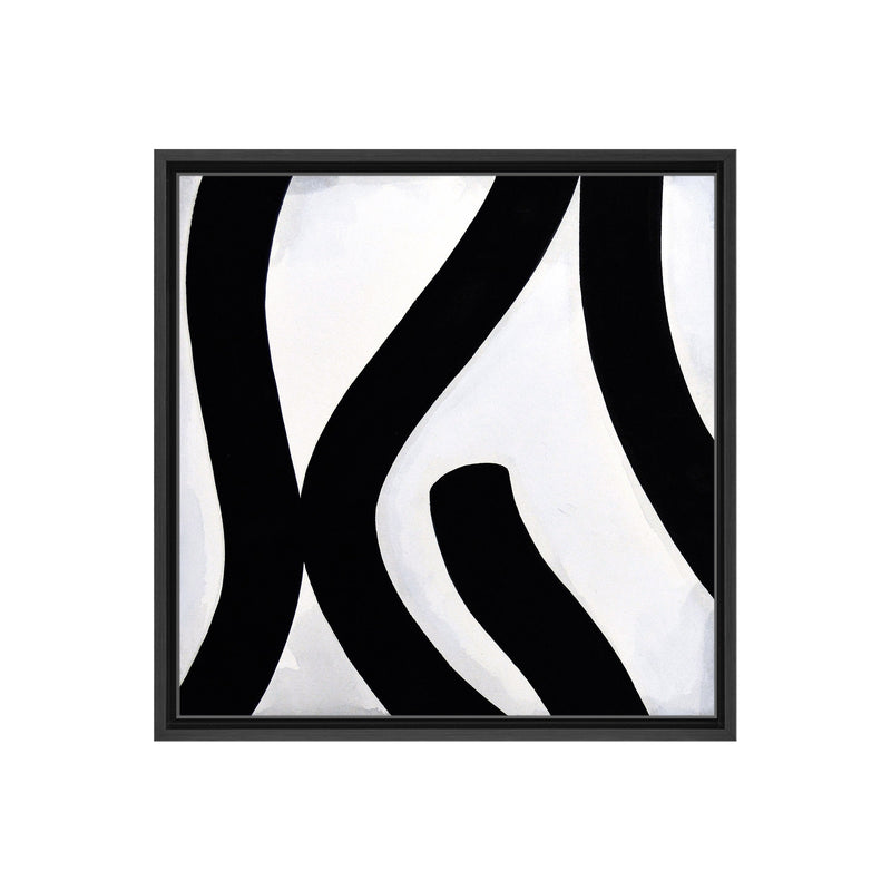 Curves I Framed Canvas Wall Art