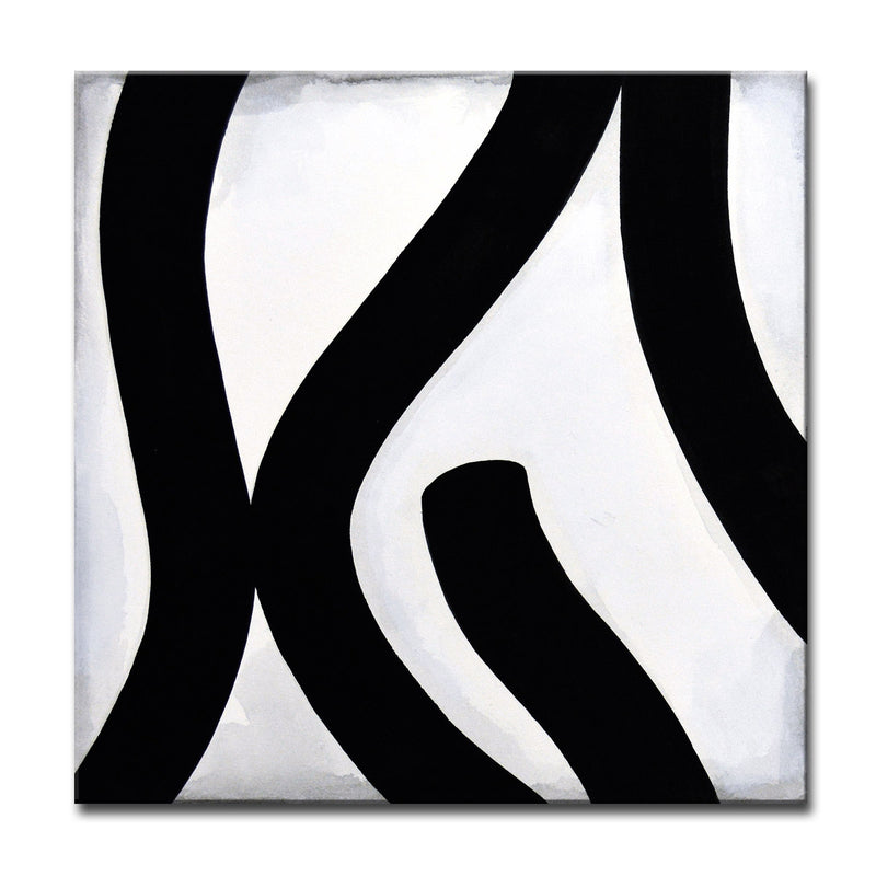 'Curves I' Wrapped Canvas Wall Art