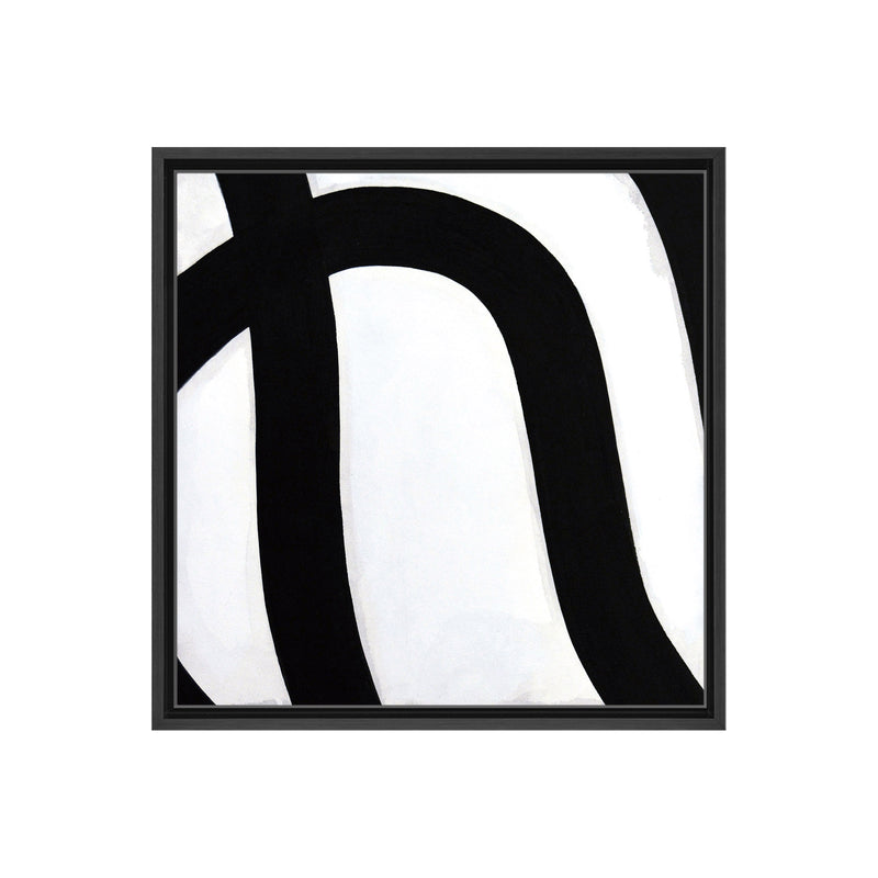 Curves III Framed Canvas Wall Art