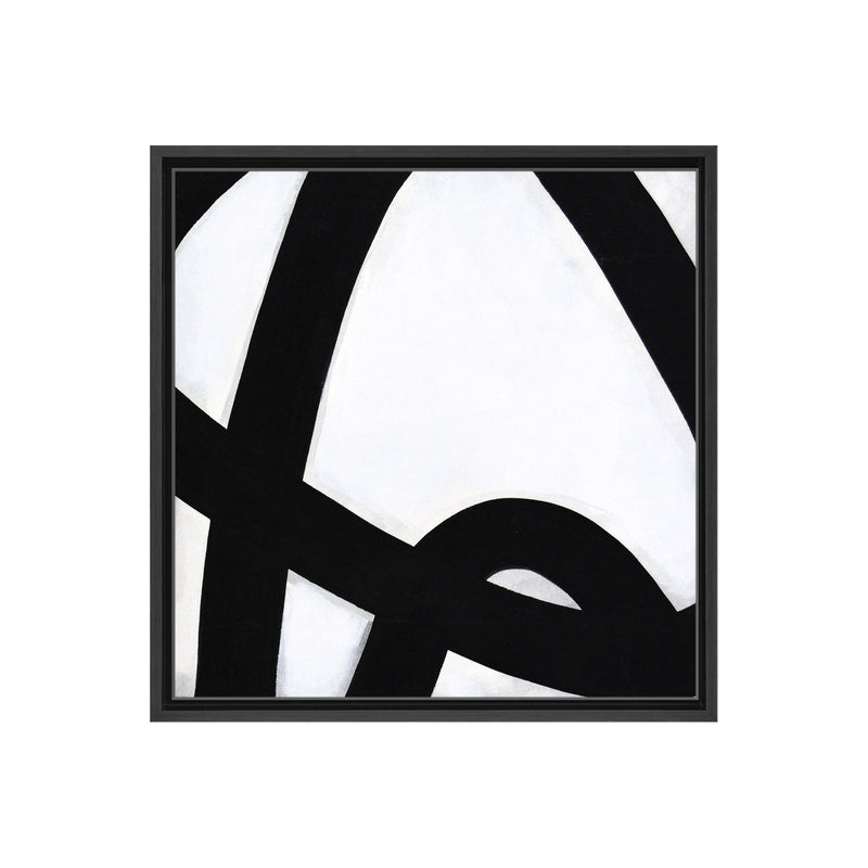 Curves IV Framed Canvas Wall Art
