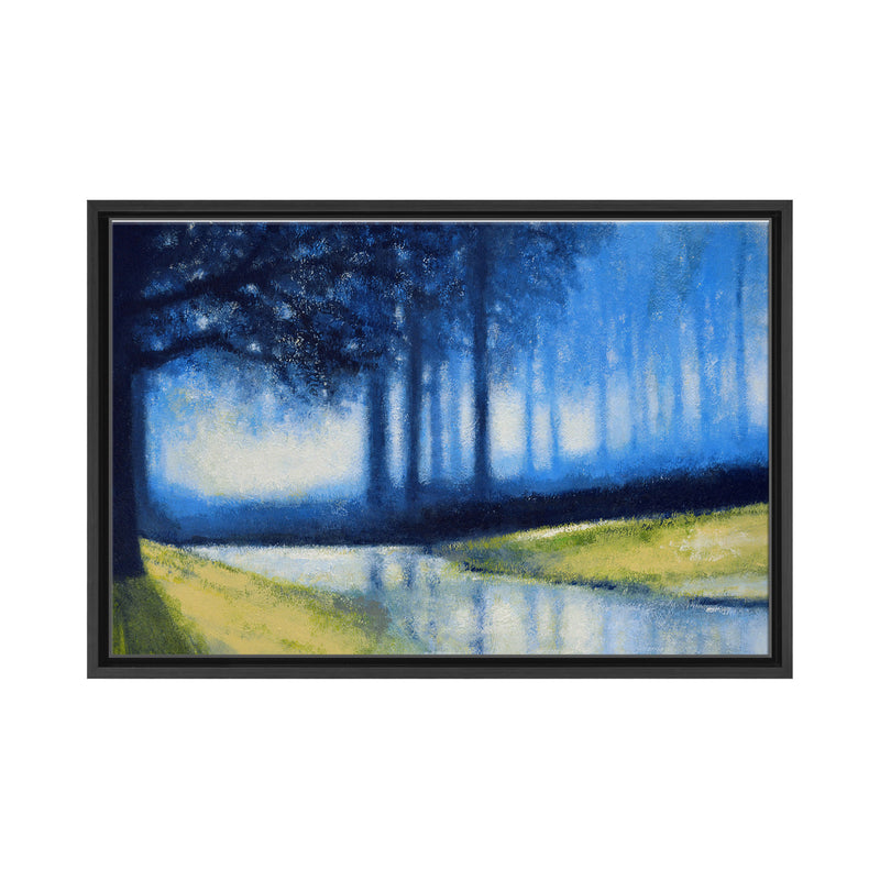 Crystal Creek Framed Canvas Wall Art
