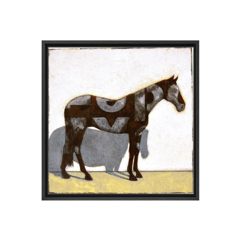 Modern Pinto Framed Canvas Wall Art