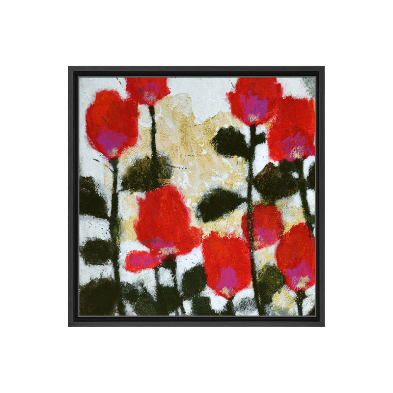 Heartbeats I Framed Canvas Wall Art