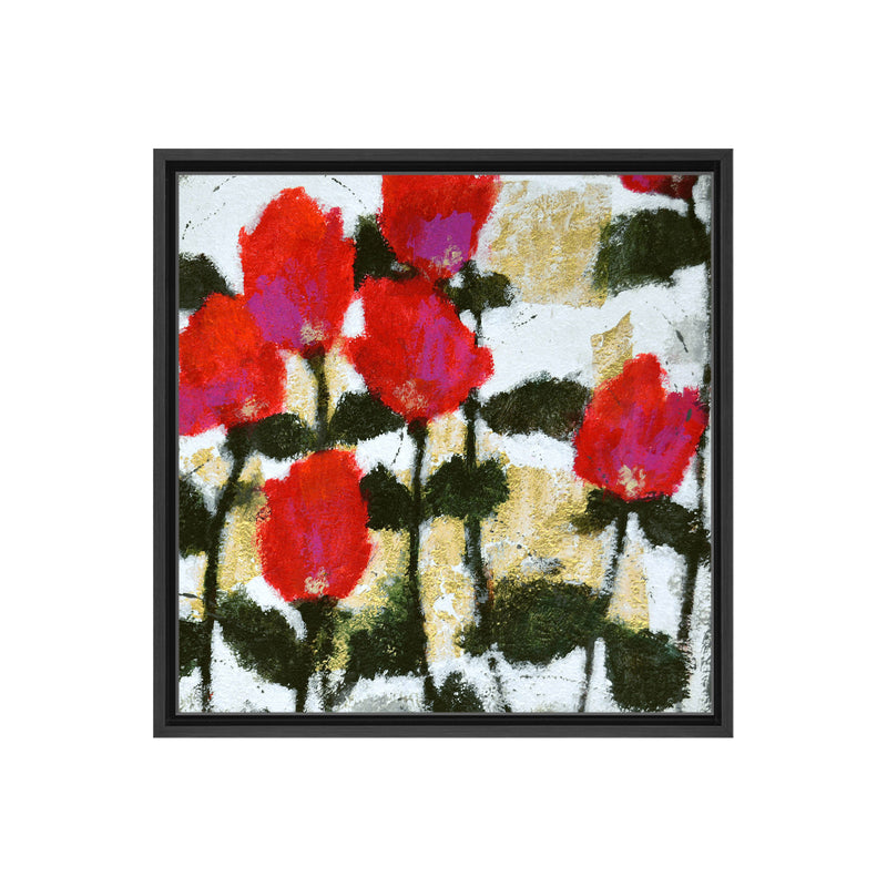Heartbeats II Framed Canvas Wall Art