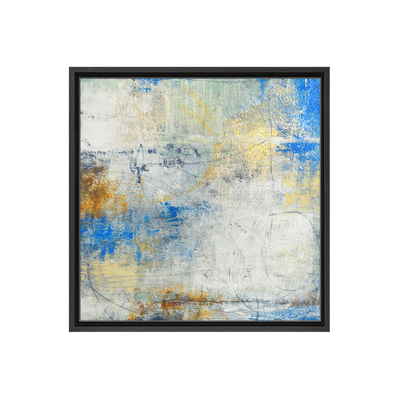 Harbor View I Framed Canvas Wall Art