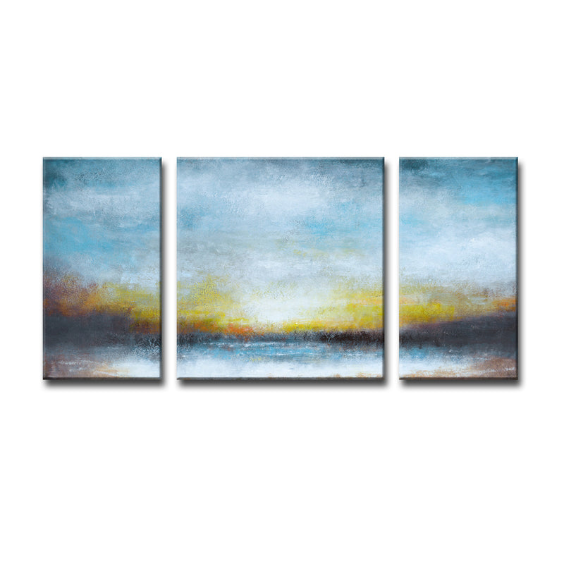 'Twilight' 3 Piece Wrapped Canvas Wall Art Set