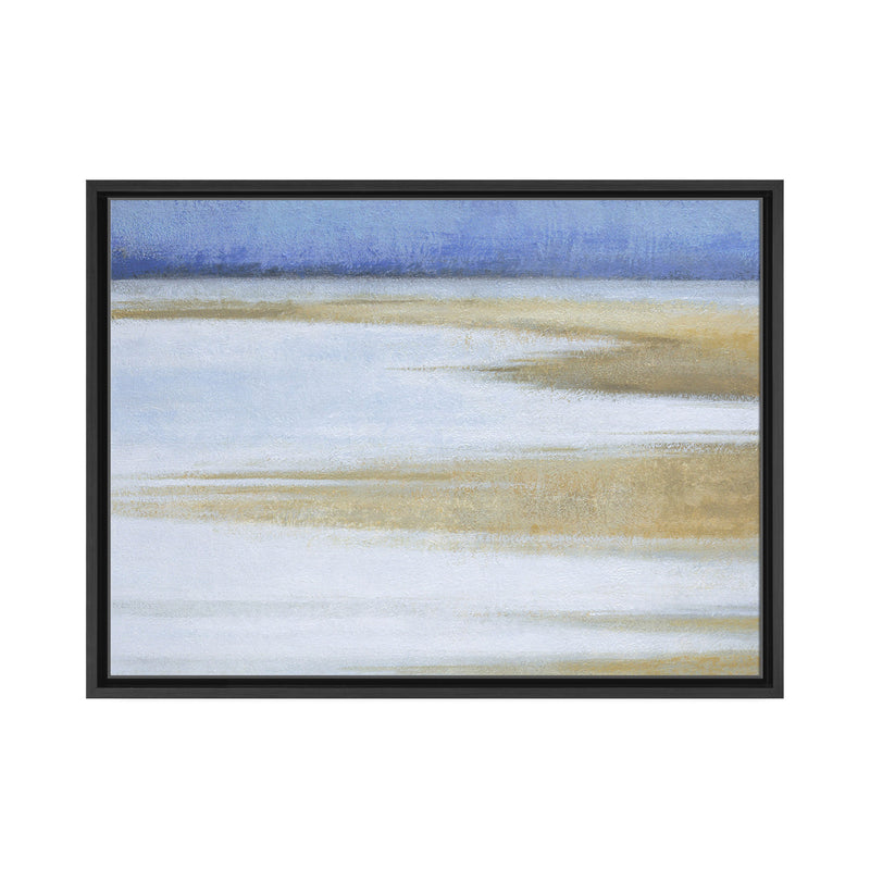 Coast at Dawn Framed Canvas Wall Art