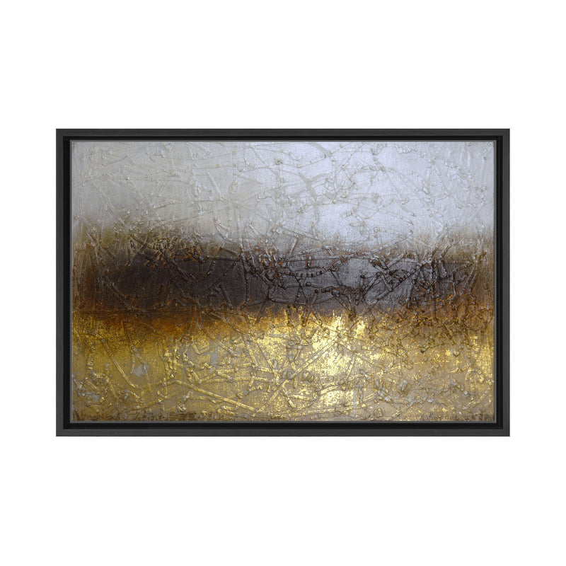 Shadow Field Framed Canvas Wall Art