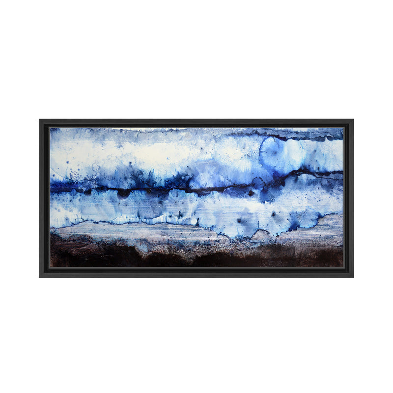 Glacier Framed Canvas Wall Art