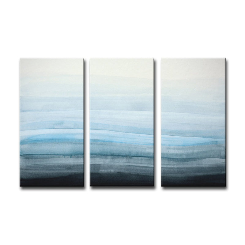'Coastal Mist' Wrapped Canvas Wall Art
