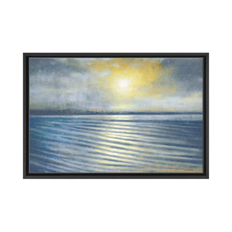 Ripples Framed Canvas Wall Art