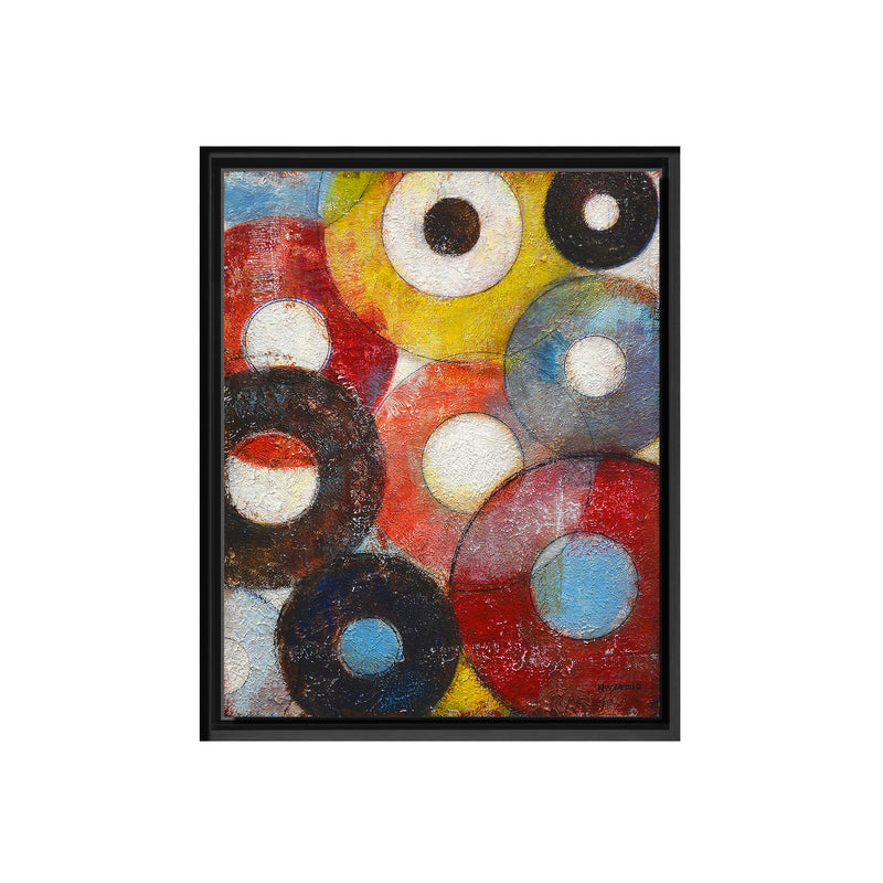 Circumstantial I Framed Canvas Wall Art