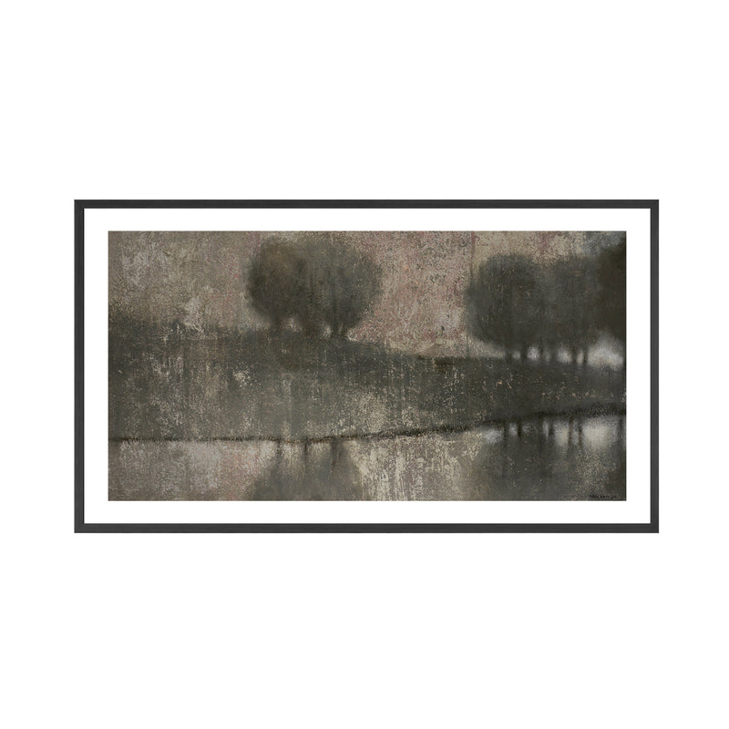 Granite Banks Framed Canvas Wall Art