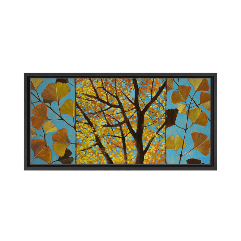 Brilliant Ginkgo Framed Canvas Wall Art