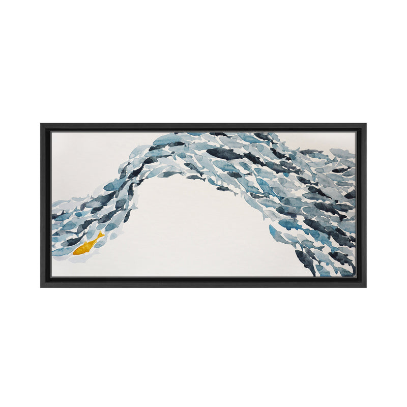 Goldfish Framed Canvas Wall Art