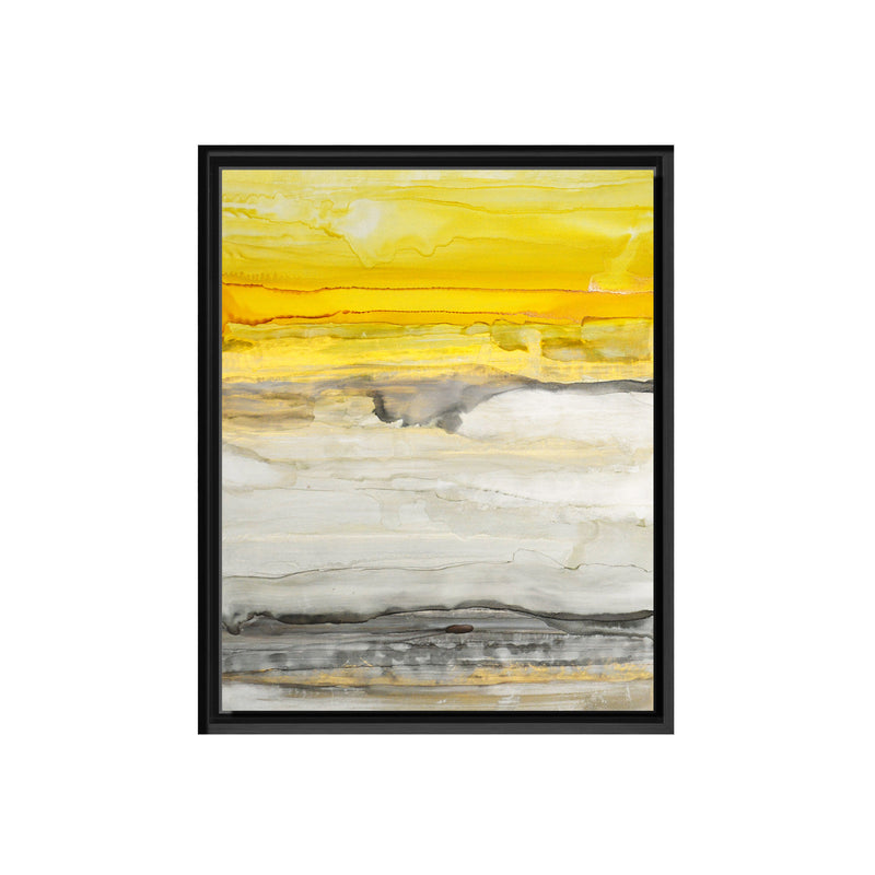 New Sunset I Framed Canvas Wall Art