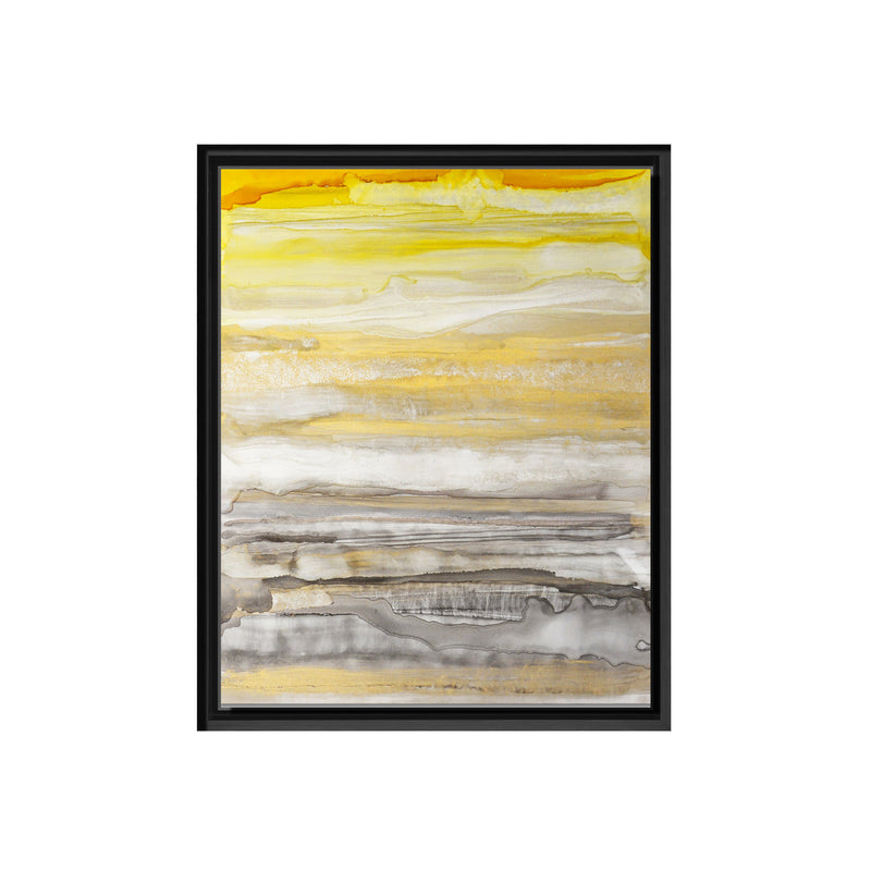 New Sunset II Framed Canvas Wall Art