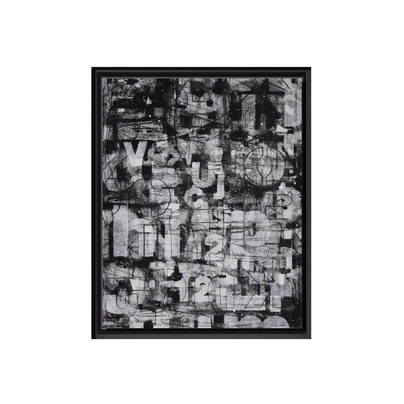 Street Wise I Framed Canvas Wall Art