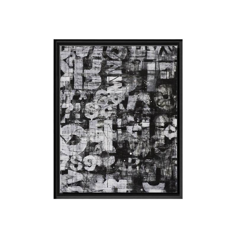 Street Wise II Framed Canvas Wall Art