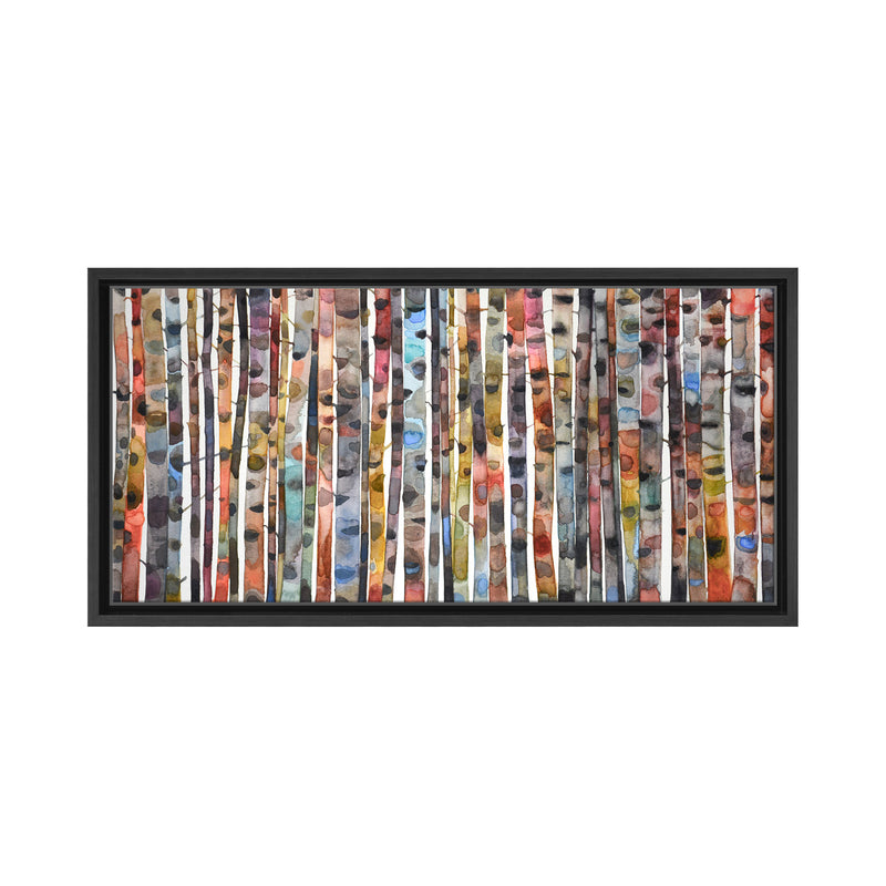 Brilliant Birch Framed Canvas Wall Art