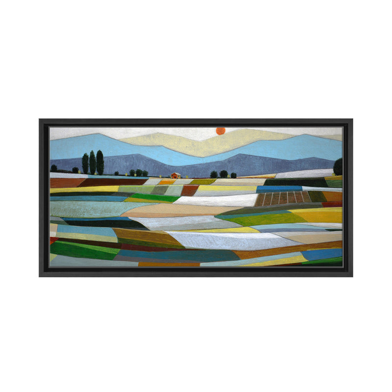 Fertile Acres Framed Canvas Wall Art