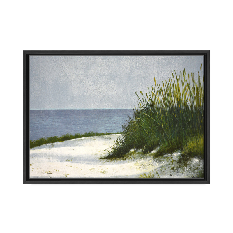White Sands Framed Canvas Wall Art