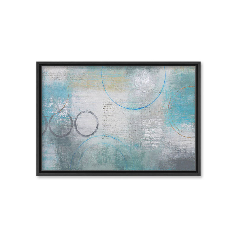 Subtle Change Framed Canvas Wall Art