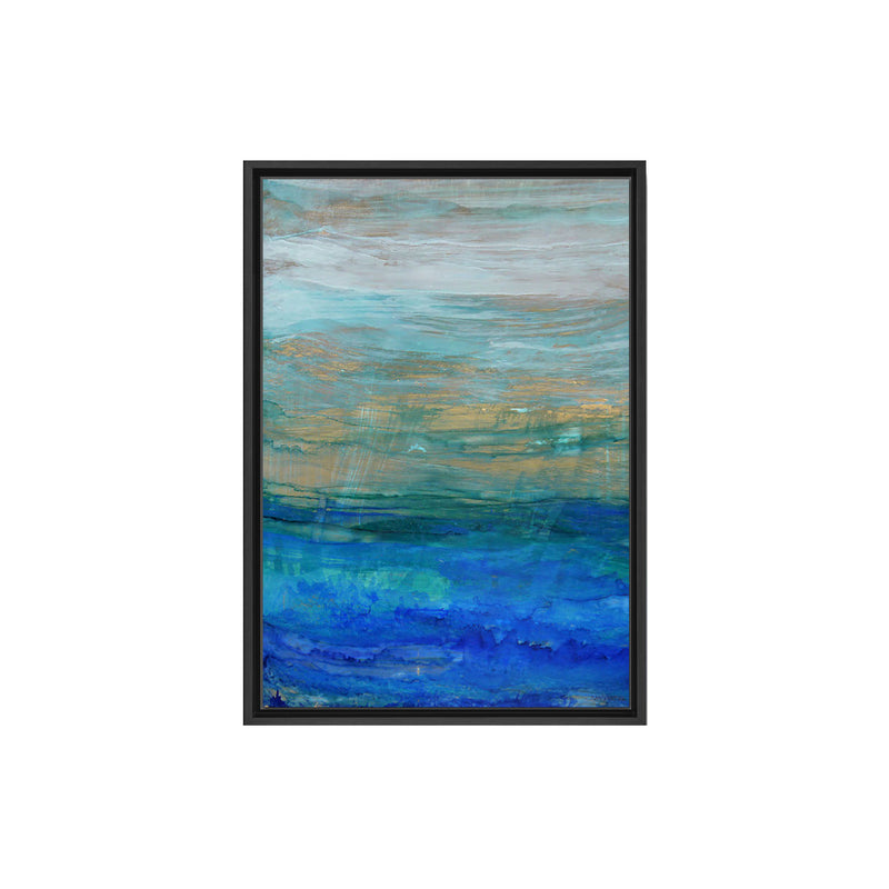 Sea Spray II Framed Canvas Wall Art