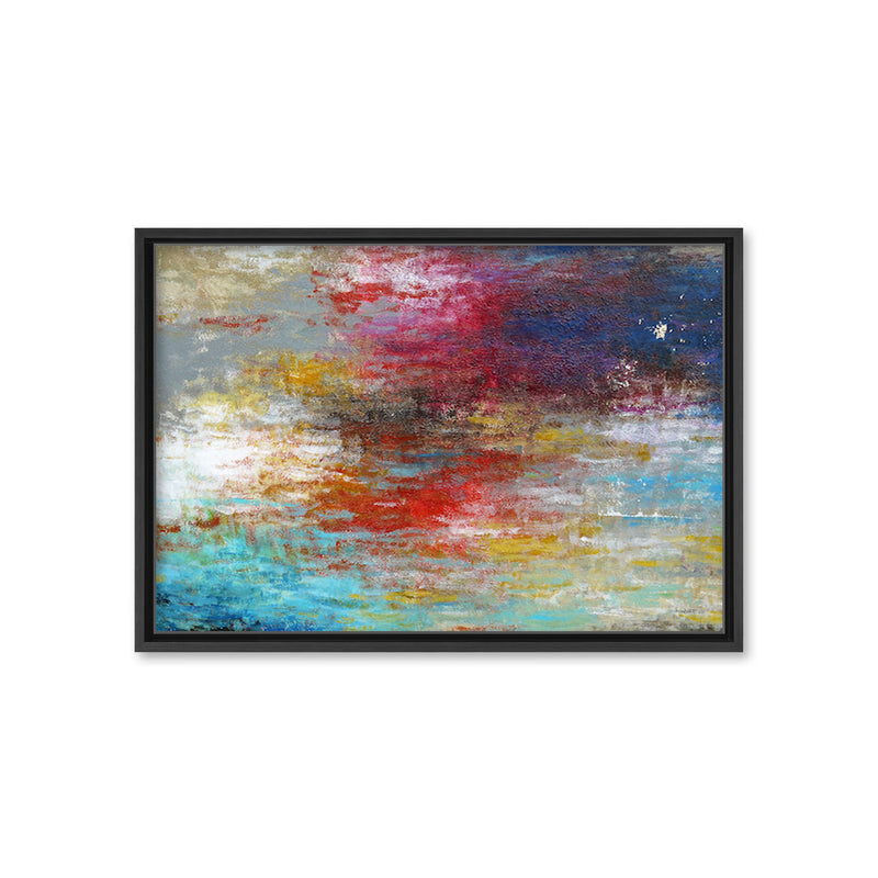Strange Currents Framed Canvas Wall Art