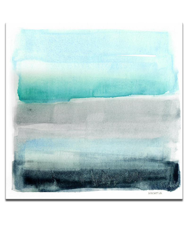 'Linear Energy II' Wrapped Canvas Wall Art