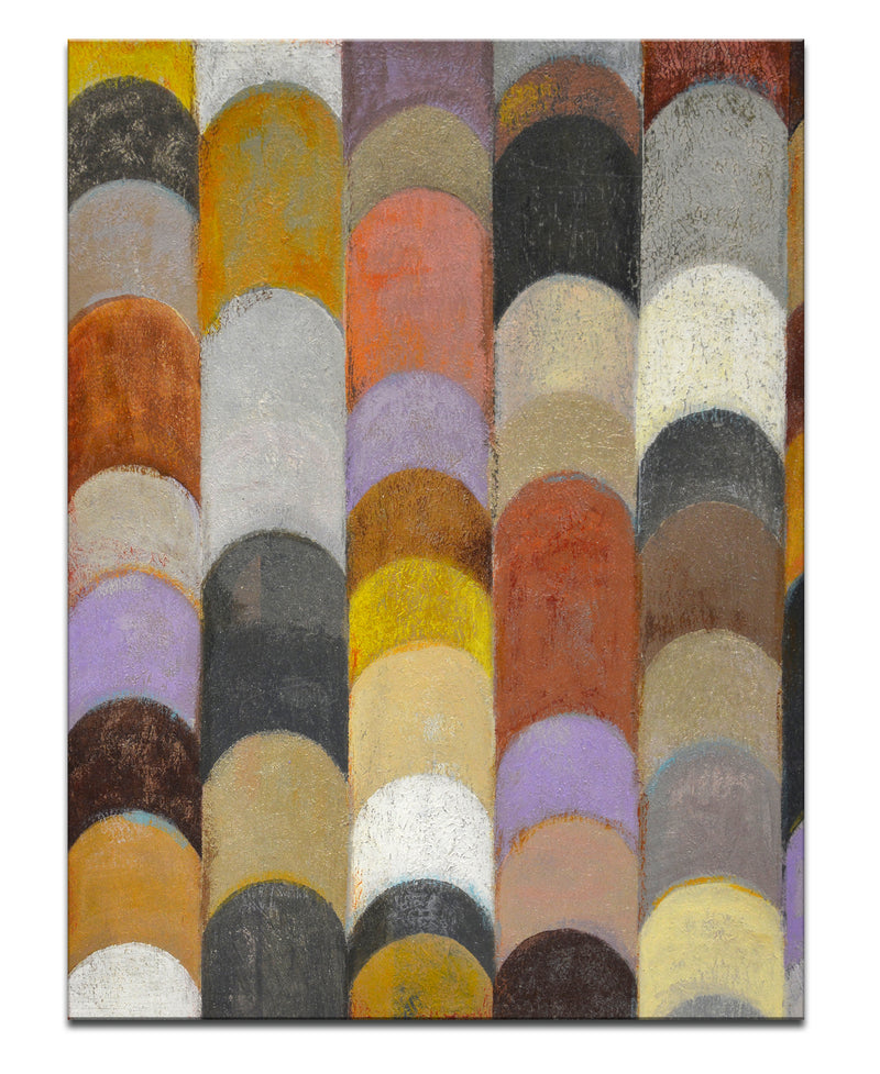 'Banded II' Wrapped Canvas Wall Art