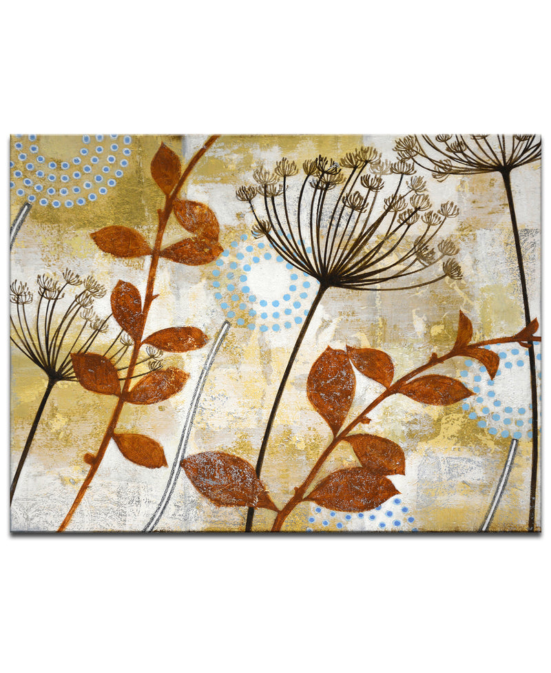 'Meadow Melody IV/V/VI' Wrapped Canvas Wall Art