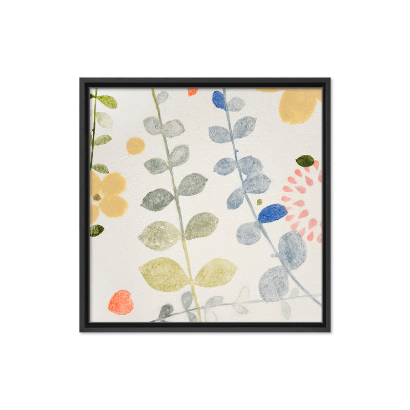 Morning Dew I Framed Canvas Wall Art